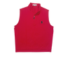 UGA Red 1/4 Zip Performance Vest