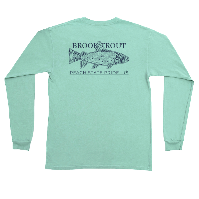 3 Forks Brookie Long Sleeve Pocket Tee