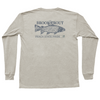 3 Forks Brookie Long Sleeve Pocket Tee