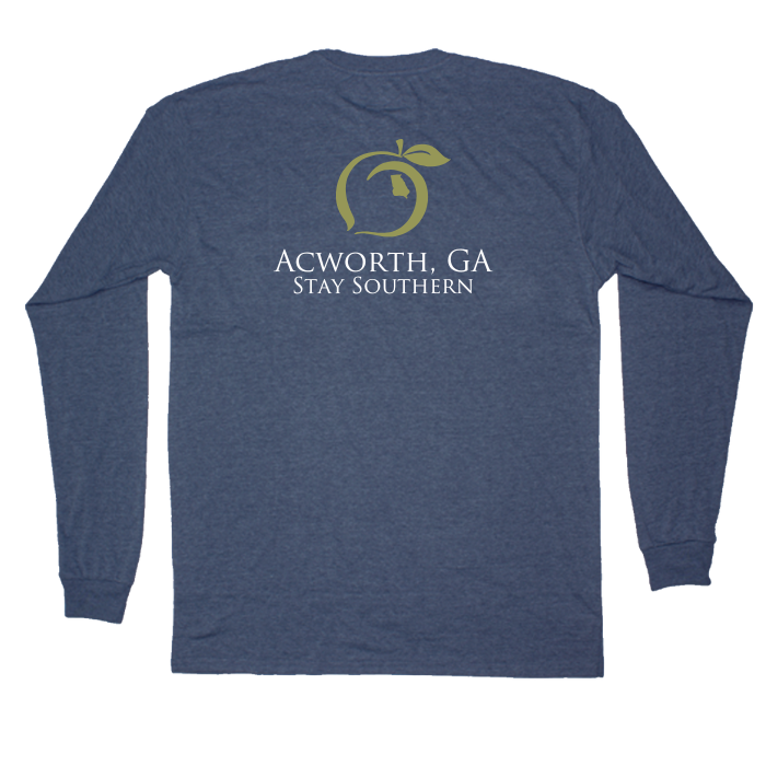 Acworth, GA Hometown Long Sleeve Pocket Tee