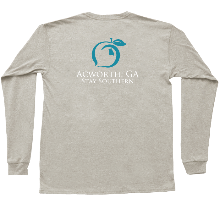 Acworth, GA Hometown Long Sleeve Pocket Tee