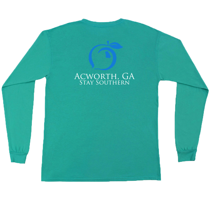 Acworth, GA Hometown Long Sleeve Pocket Tee