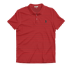 UGA Block G Red & Black Betula Stripe Performance Polo