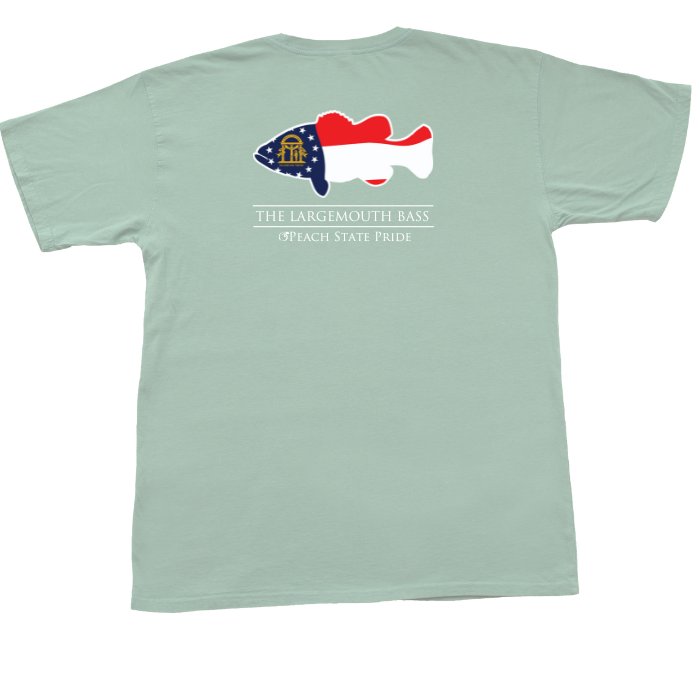 Bass Flag Short Sleeve Pocket Tee