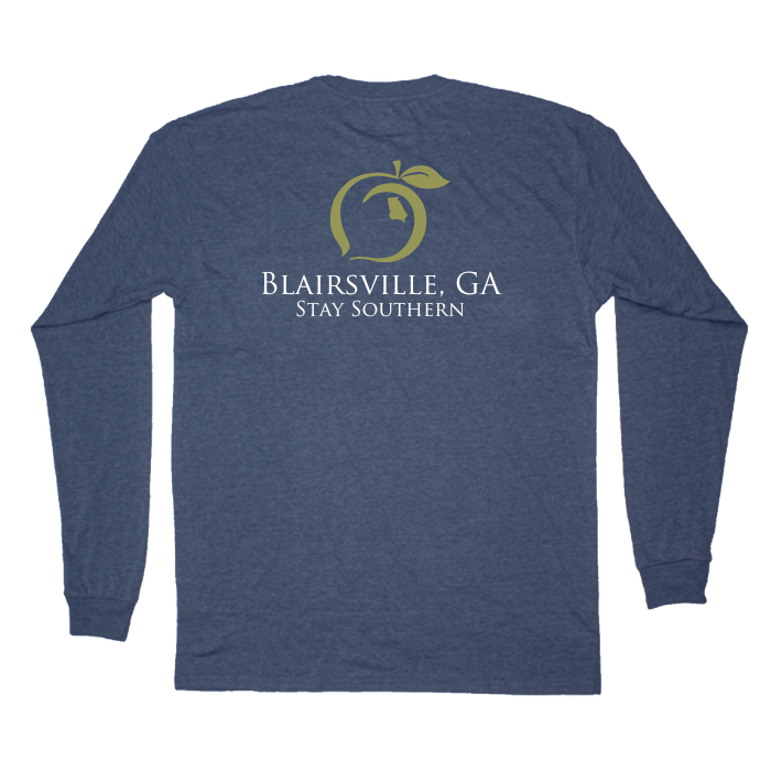 Blairsville, GA Hometown Long Sleeve Pocket Tee