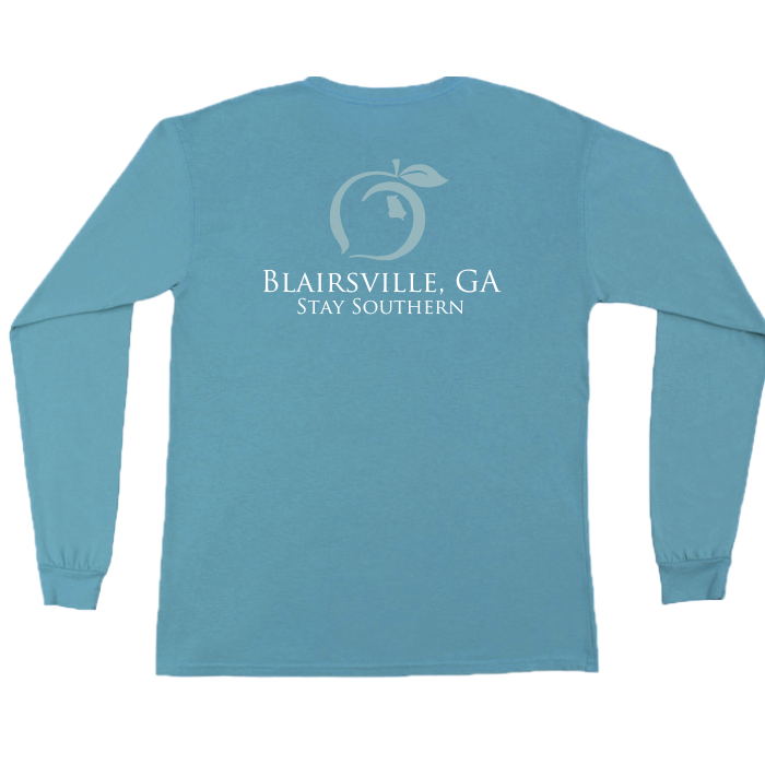 Blairsville, GA Hometown Long Sleeve Pocket Tee