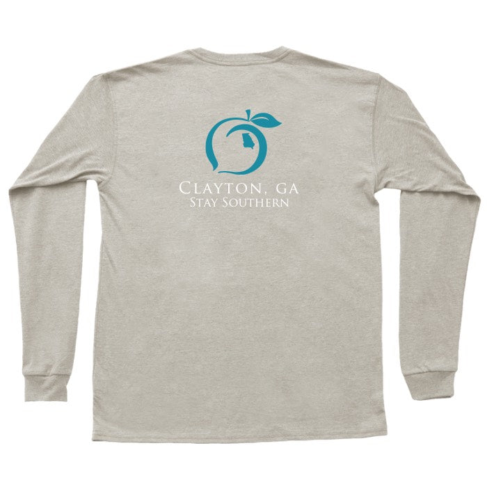 Clayton, GA Long Sleeve Hometown Tee