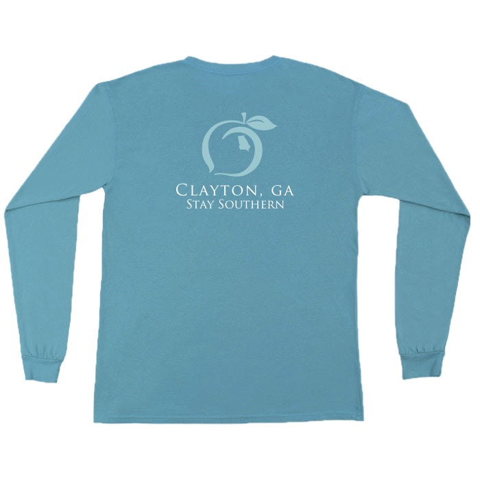 Clayton, GA Long Sleeve Hometown Tee