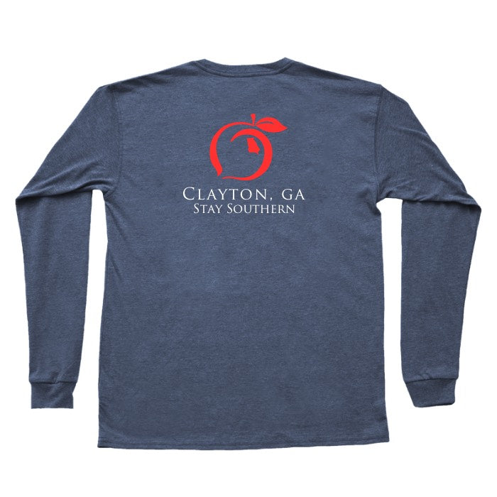 Clayton, GA Long Sleeve Hometown Tee