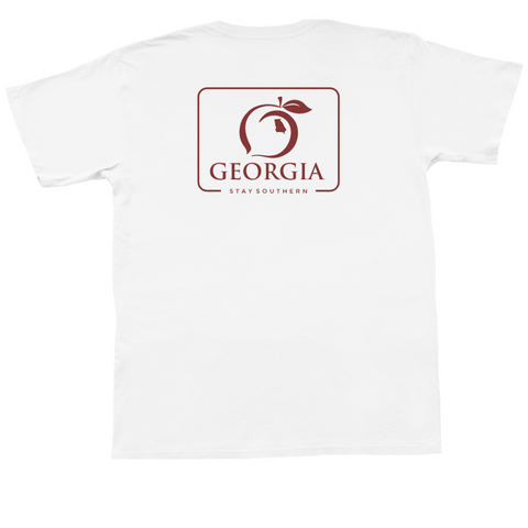 SALE Georgia Flag Long Sleeve Tee - SMALL