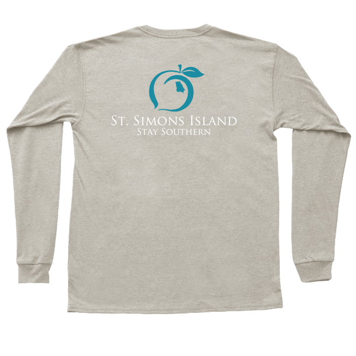 St. Simons Island Long Sleeve Hometown Tee