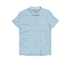 Pine Green & Cays Blue Laurel Performance Polo