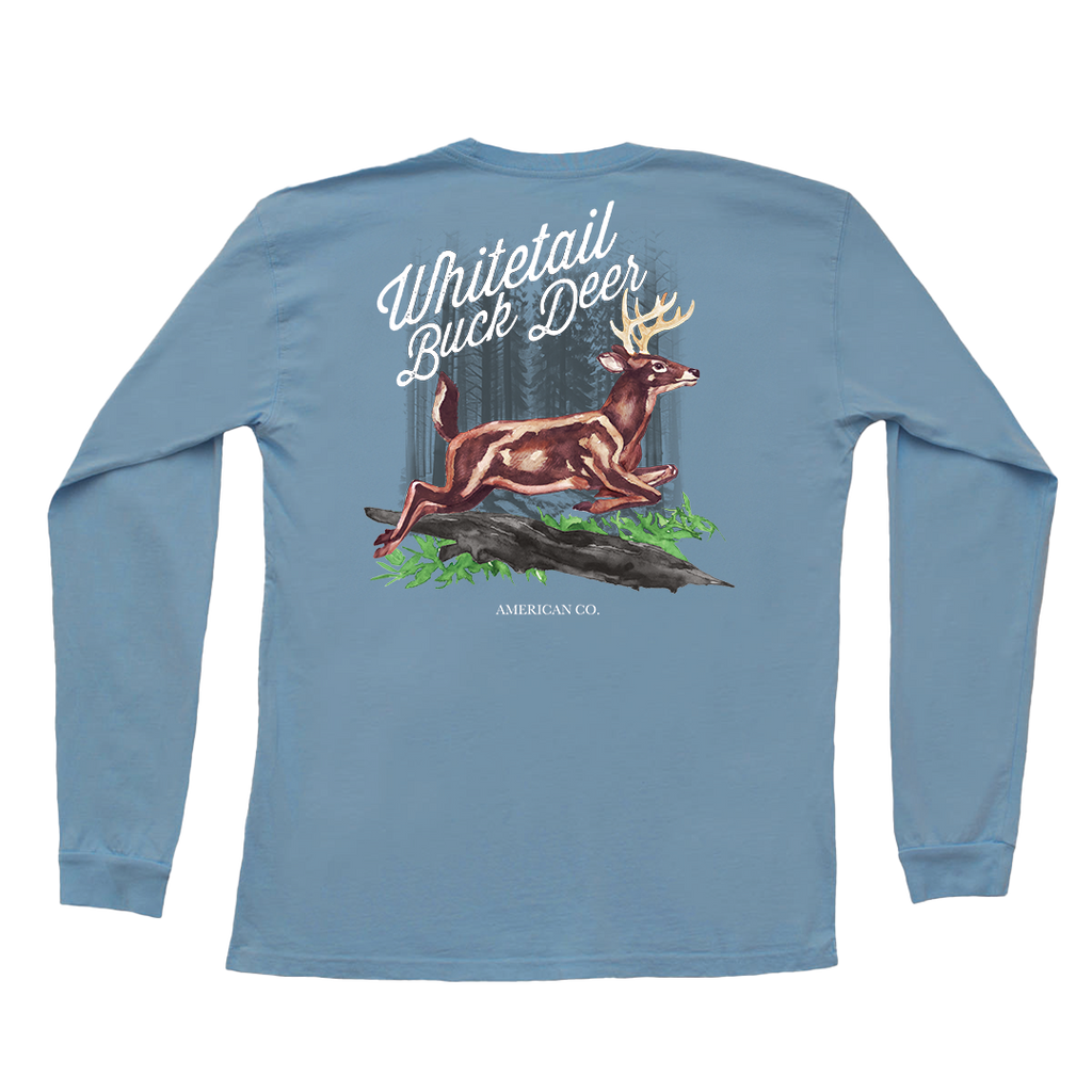 Whitetail Buck Deer Long Sleeve