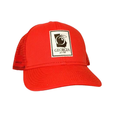 State Outline Performance Classic Adjustable Hat – Peach State Pride
