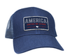 Sweet Land Mesh Back Trucker Hat  - Navy