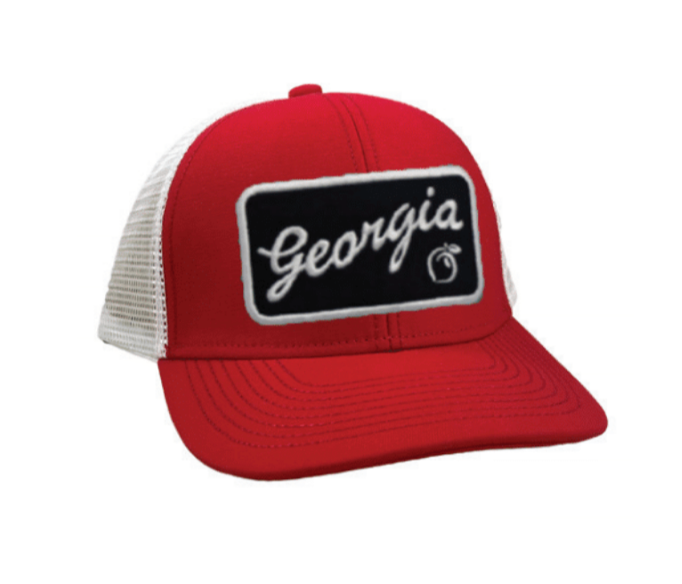 UGA Adjustable Vintage Bulldog Cap - Black